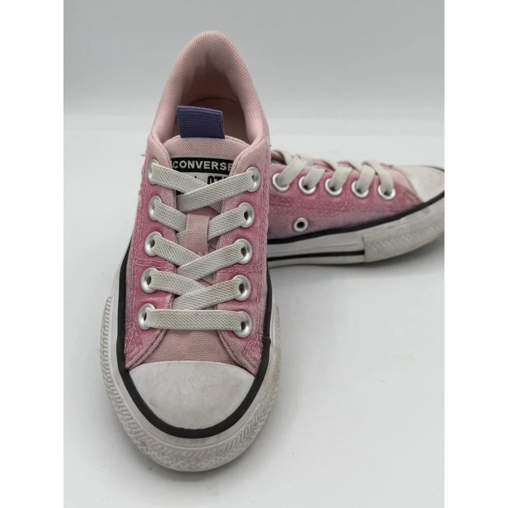 Converse Chuck Taylor All Star Rave Gradient Kids Low Top Ombré Sneakers Size 11